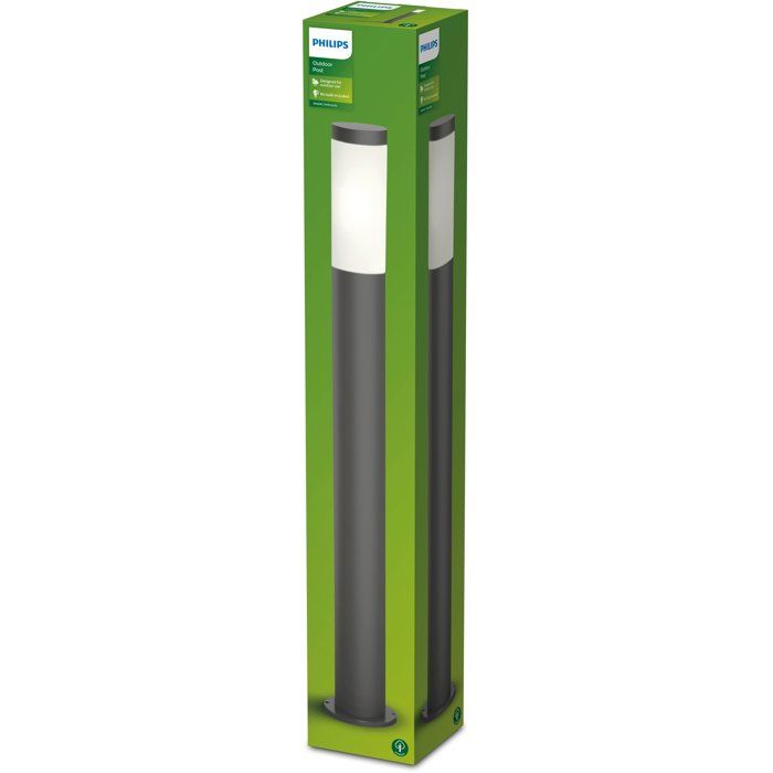 Potelet Philips Utrecht - 20 W - Anthracite