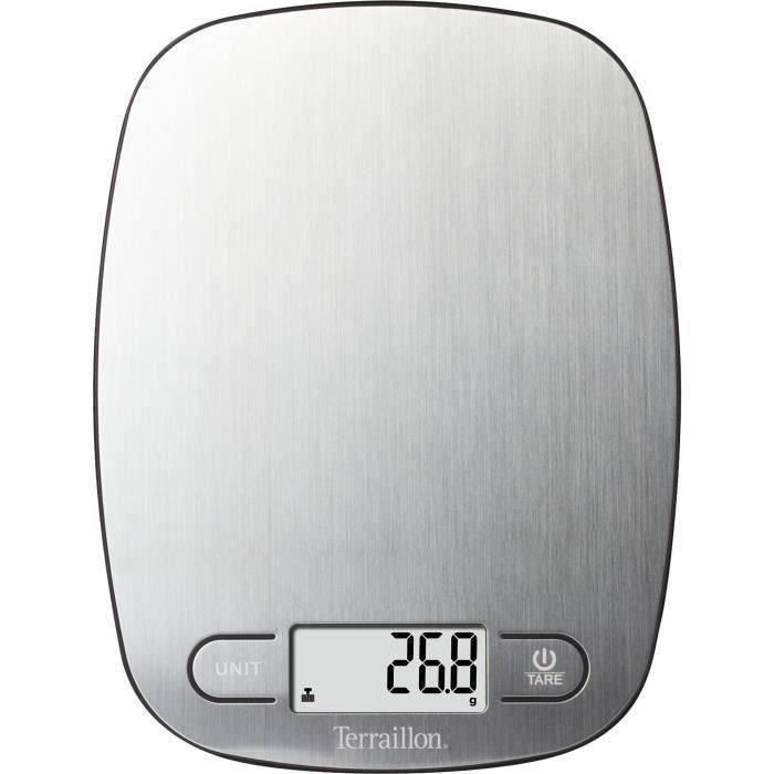 Balance de cuisine Terraillon - Acier inoxydable classique