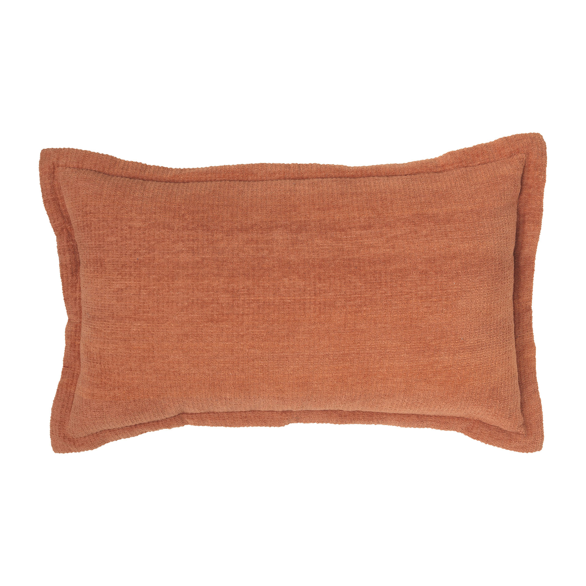 Coussin en toile de coton Imprimé floral avec bordure cousue Doublure amovible et rembourrage en polyester. 50 x 30 cm - Pratum