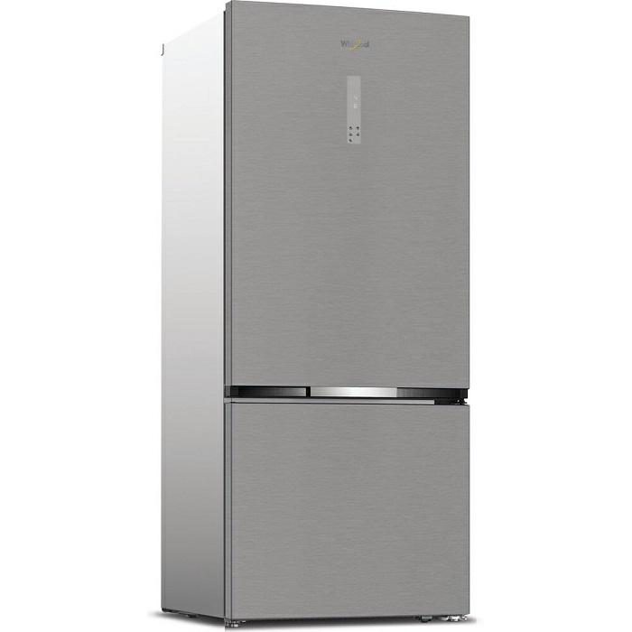 Réfrigérateur combiné Whirlpool 551 LT TOT.NOFROST 78 CM EN ACIER INOXYDABLE WHK2 6554 X6E