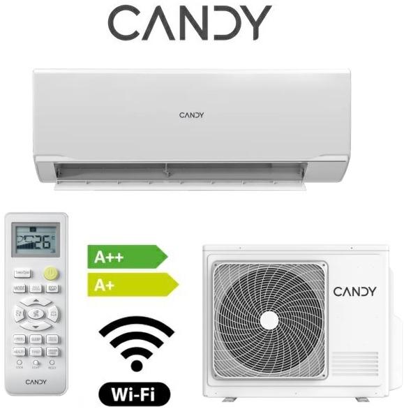 Climatiseur Candy à split unique A++/A+ PURE WIFI CY12RA de 12 000 btu