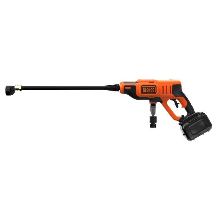 Nettoyeur haute pression BLACK+ DECKER BCPC18B-XJ 18 V LITHIUM 24 bars - Sans batterie