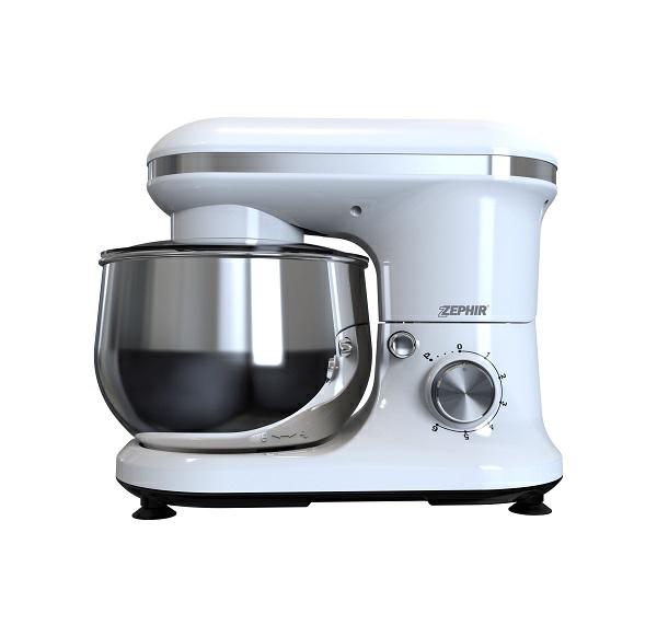 ZEPHIR IMPASTATRICE PLANETARIA 5LT 6 VELOCITA' 1000W BIANCO ZHC119DX