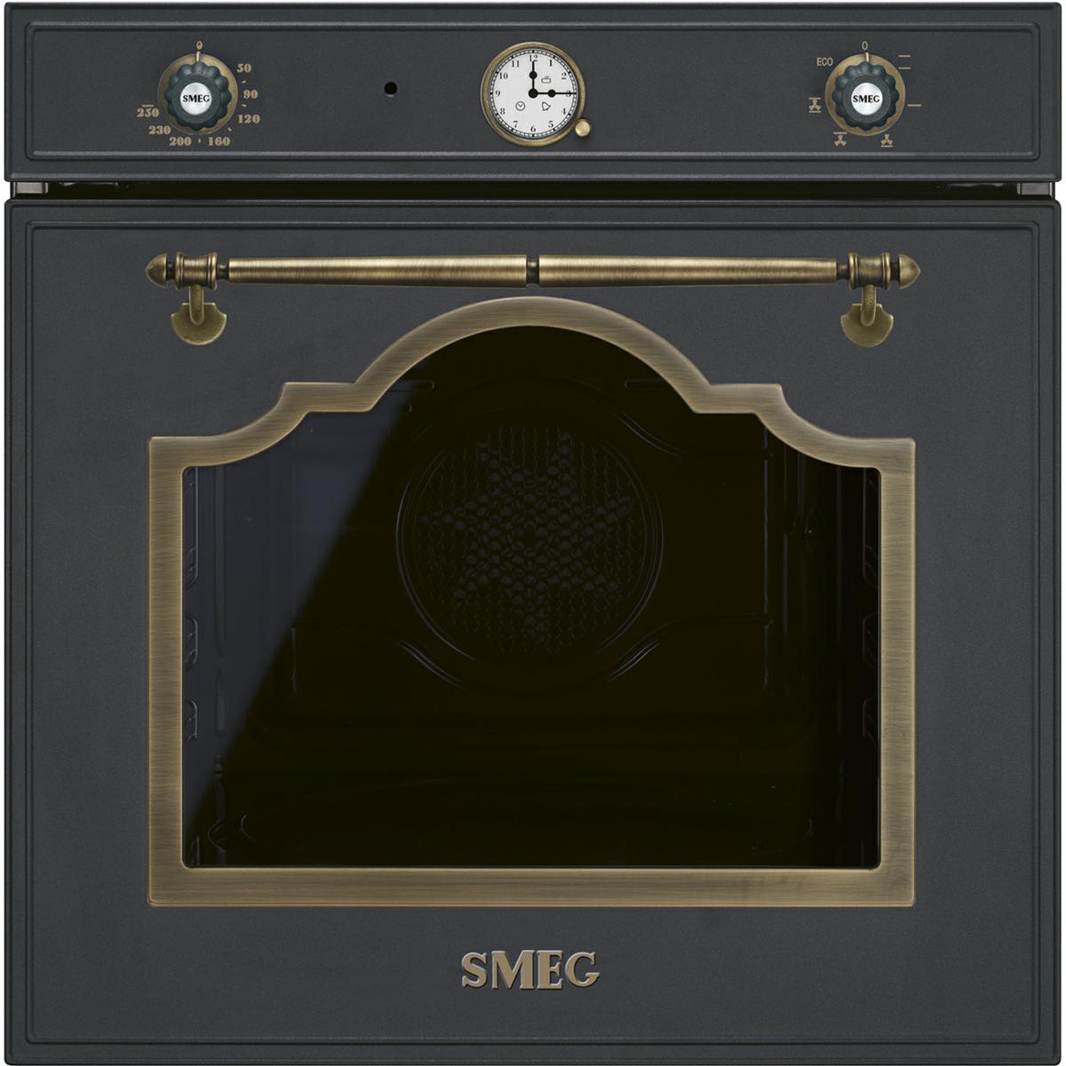 Four encastré Smeg CORTINA 2MAN.70LT 60CM ANTHRACITE SF67C1AO