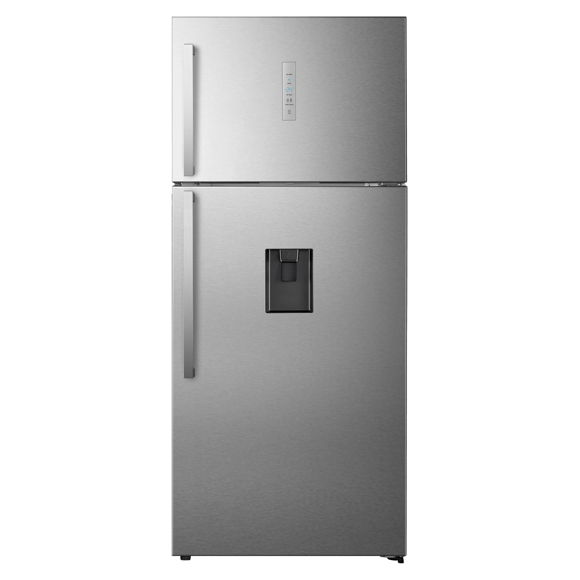Réfrigérateur à double porte Hisense No Frost 553 LT E SILVER 79CM RT728N4WCE