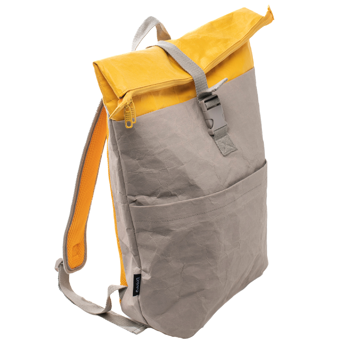 Thermal backpack with front pocket, outside in kraft paper and inside in PEVA/EVA 44 x 14 x h 53 cm - 18 l - Subway