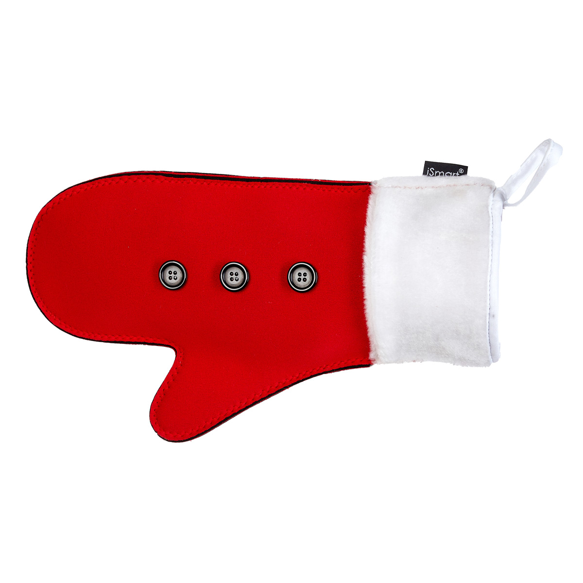 Santa Claus neoprene oven glove • 33.5 x 20 cm - Evergreen