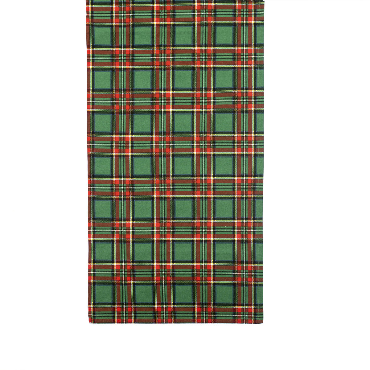 Runner 100% cotton • 45 x 140 cm - green - Kilty