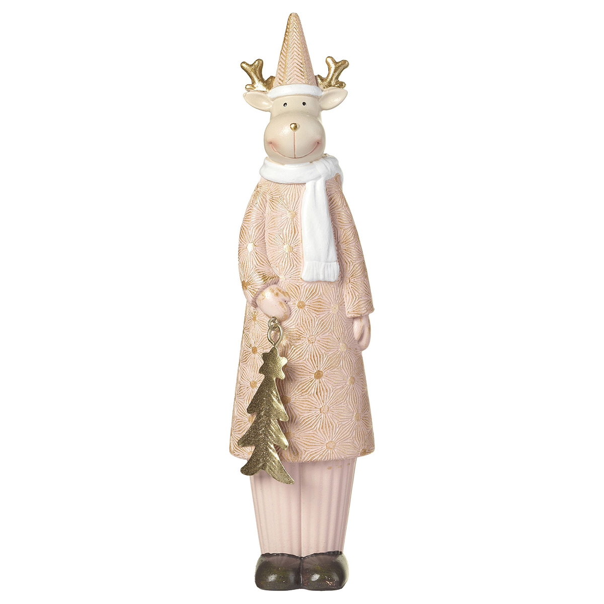 Polyresin moose h 23 cm - Zenzy