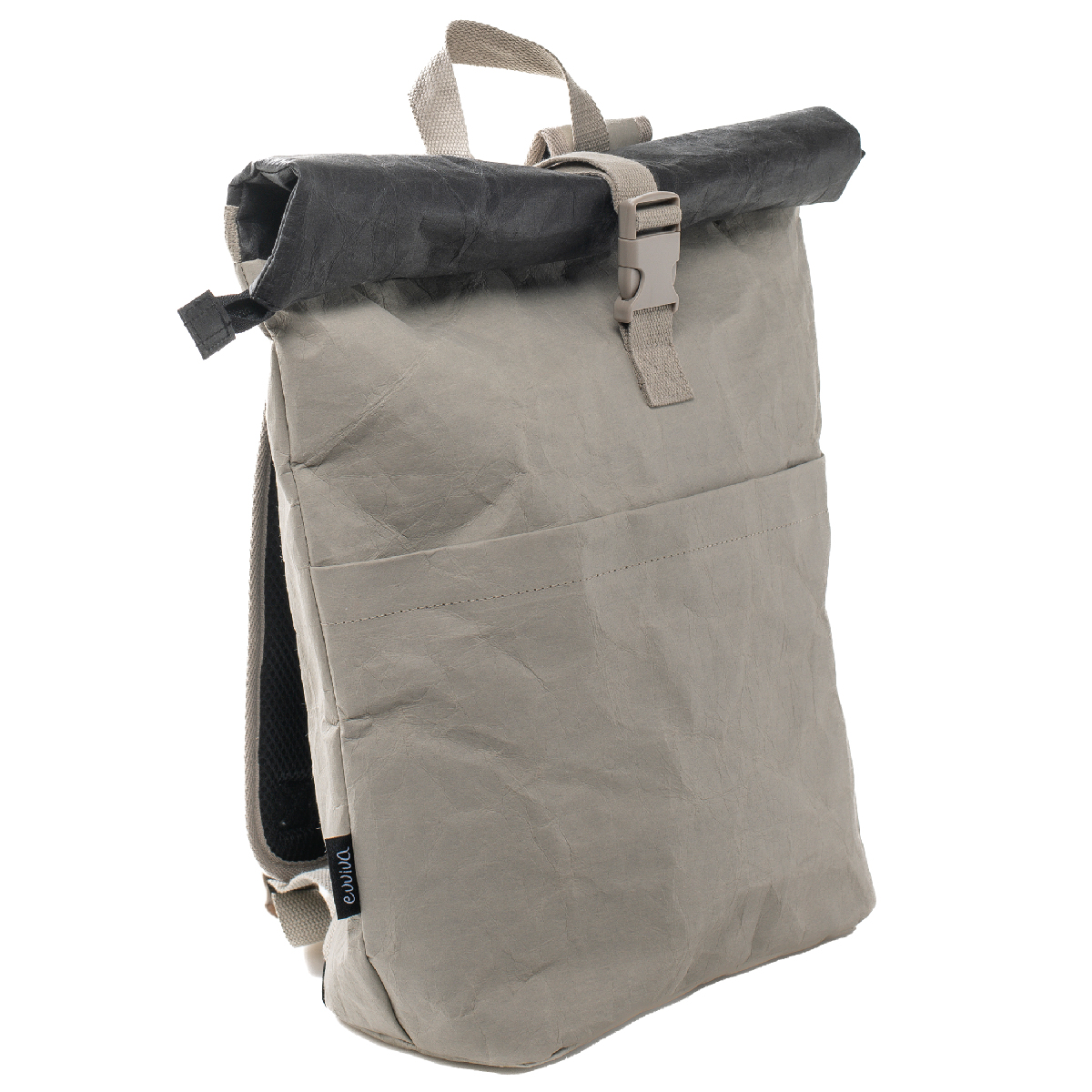 Thermal backpack with front pocket, outside in kraft paper and inside in PEVA/EVA 44 x 14 x h 53 cm - 18 l - Subway