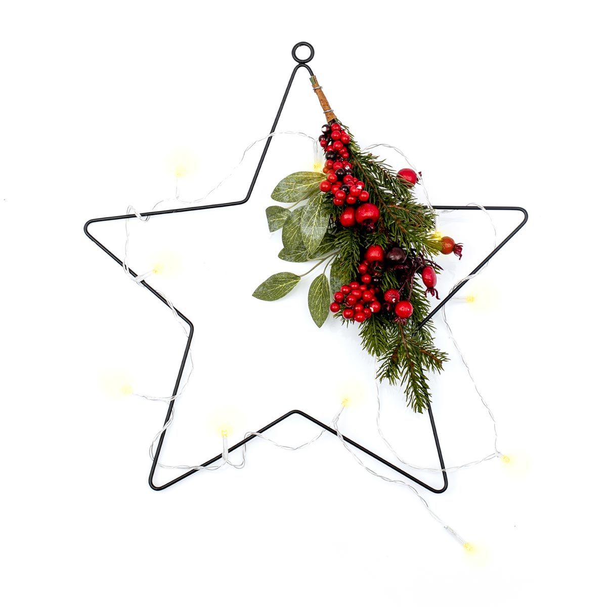 Metal decoration with LED • Ø 40 cm - Decor