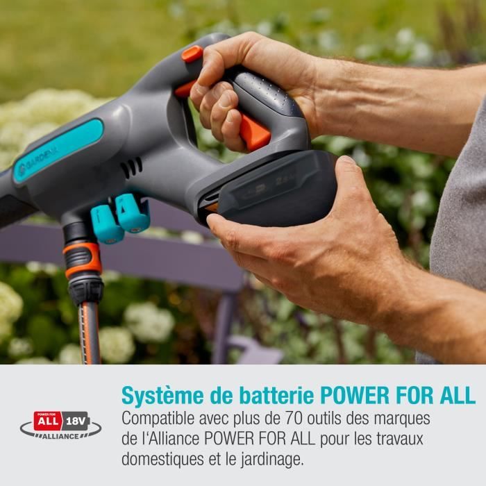GARDENA - Nettoyeur moyenne pression AquaClean 24/18 V P4A
