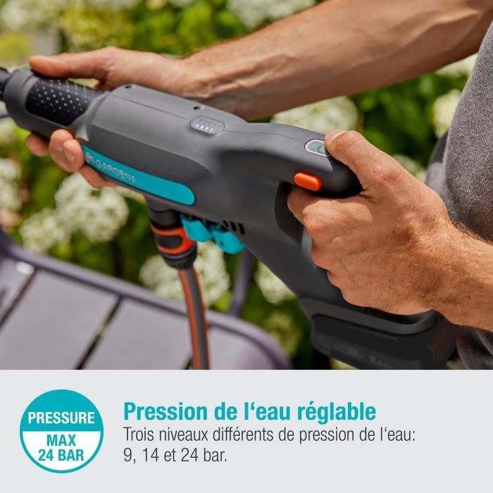 GARDENA - Nettoyeur moyenne pression AquaClean 24/18 V P4A