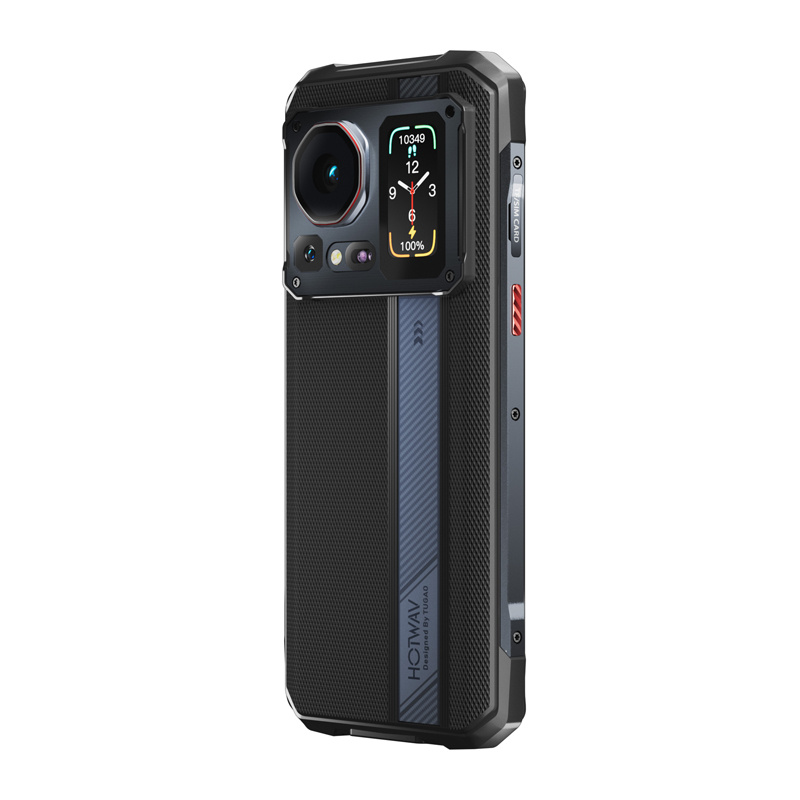 Smarton HOTWAV Cyber 16 Pro (Black) - 16GB RAM Smartphone, 256GB ROM, 108MP Camera, 8000mAh Battery, 6.7" FHD+ Display