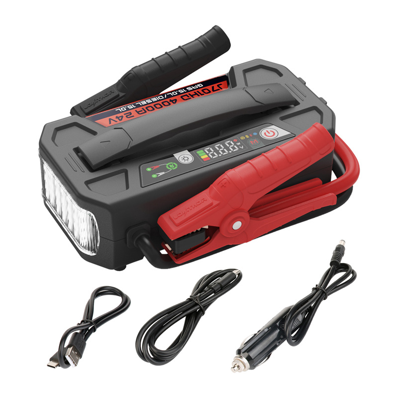 LOKITHOR J701HD Emergency Starter, 207.2 Wh, 4,000 A