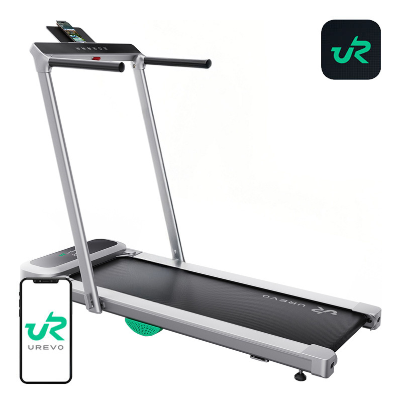 UREVO FoldiMix 5 Pro Electric Treadmill (Silver)
