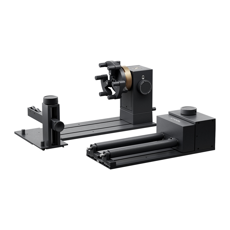 XTool RA3 Rotary Attachment - Rotary Accessory for Laser Engravers