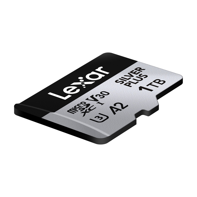 Lexar High-Performance Silver Plus microSDXC 1TB memory card + adapter