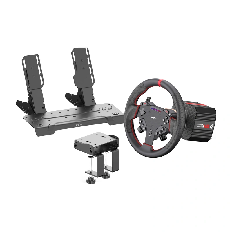 PXN V900 EU Set Gaming Steering Wheel with Pedals and Gear Lever