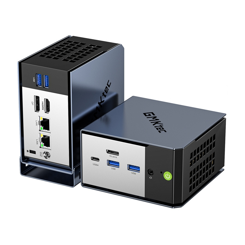 GMKtec EVO-X1 Mini PC with AMD Ryzen AI 9 HX 370, 32GB RAM + 1TB SSD, Windows 11 Pro - Optimized for e-commerce