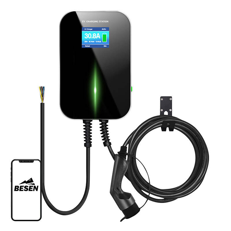 Caricabatterie da muro per auto elettriche Besen BS20 11kW con APP