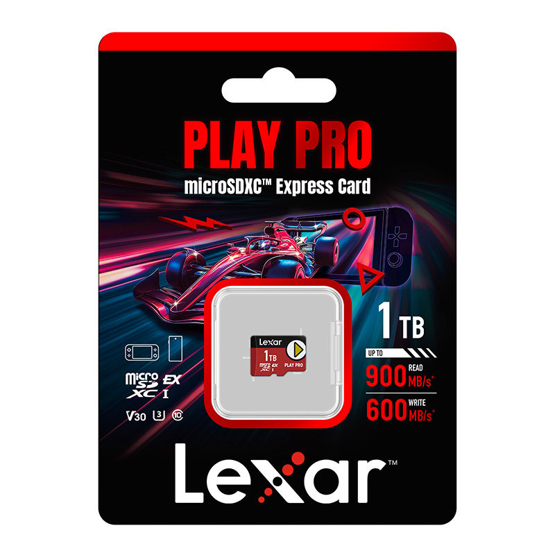 Lexar PLAY Pro microSD Express 7.1 1TB memory card