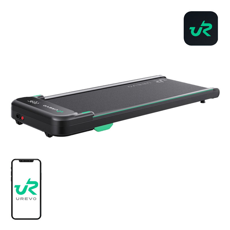 UREVO Spacewalk E4APP Electric Treadmill (Black) - Optimized for E-commerce