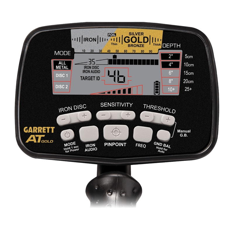 GARRETT AT Gold 5x8 metal detector