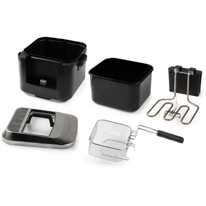 Friggitrice - DOMO - DO545FR - 4 Litri - 2000 Watt - Temperatura Regolabile 130-190�C