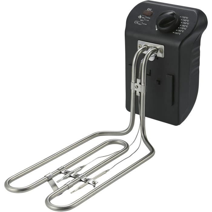 Friggitrice 3 L CONTINENTAL EDISON CERFR3IN2 - 2000W - Inox