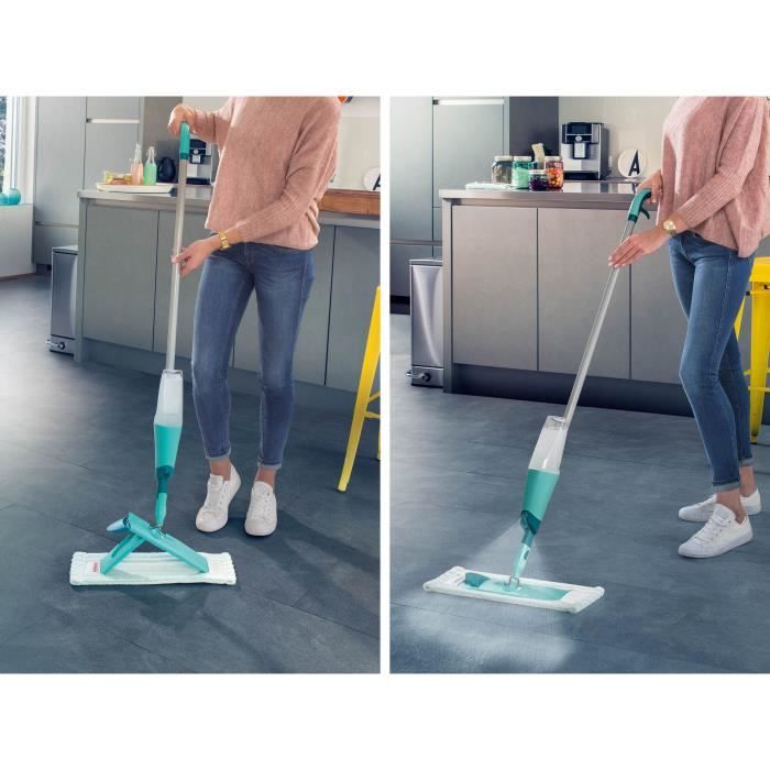 LEIFHEIT Easy Spray XL 56690 - Scopa spray comfort con serbatoio sul manico