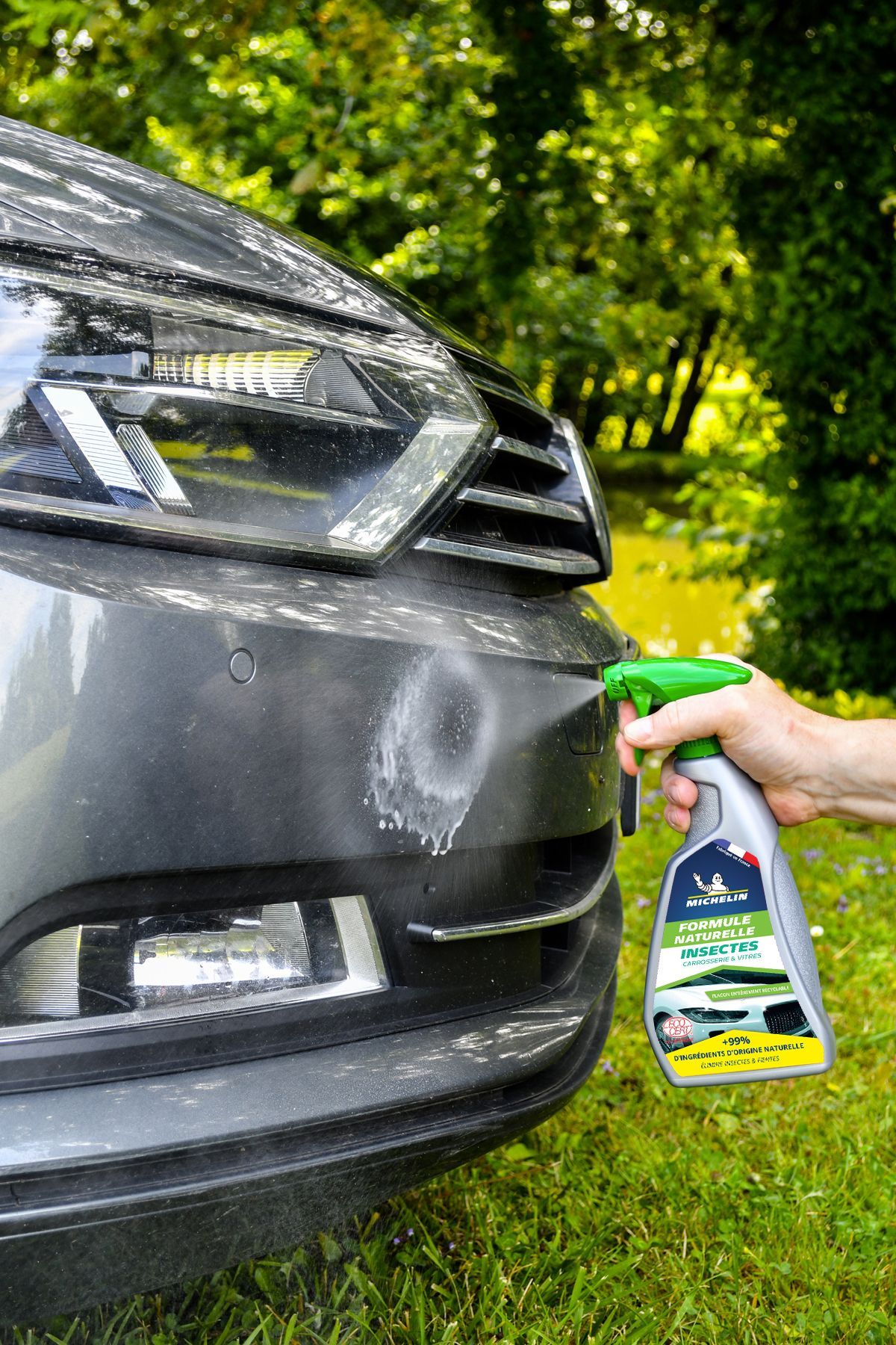 Detergente - MICHELIN - Formula naturale - Spray repellente automatico per zanzare - 500 ml