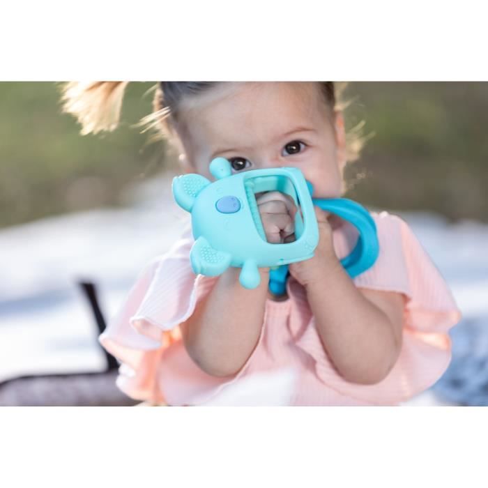 Guanti da dentizione - NUBY - Koala - Silicone - Blu
