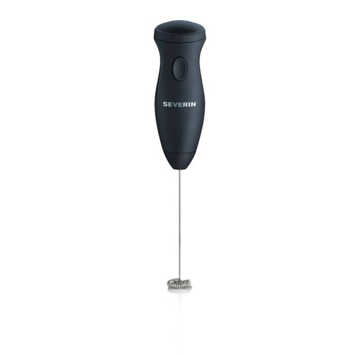 SEVERIN SM3590 Montalatte compatto e maneggevole, Schiuma di latte cremosa, batterie incluse, 11.500 rpm, pulsante pulsazioni