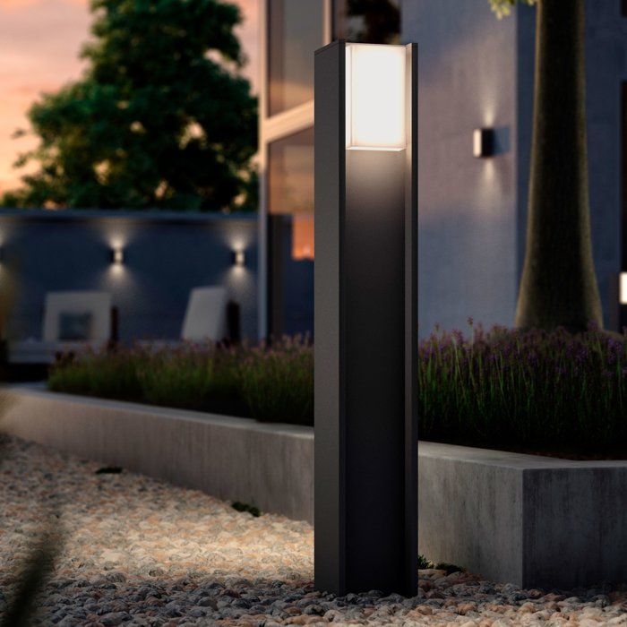 Dissuasore luminoso - PHILIPS HUE - Turaco - Grigio antracite - IP44 - Luce bianca e colorata - 1100 lumen