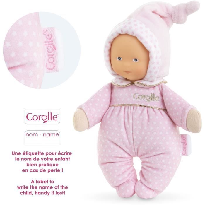 Doudou - COROLLE - Babidoux Reves d'�toiles - 20 cm - Dalla nascita