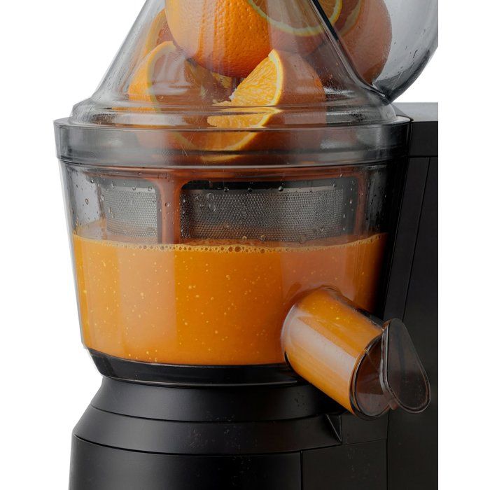 Estrattore di succo extra lento Vitamin+ - HKoeNIG - GSX24 - 400 W - 1 L - Nero
