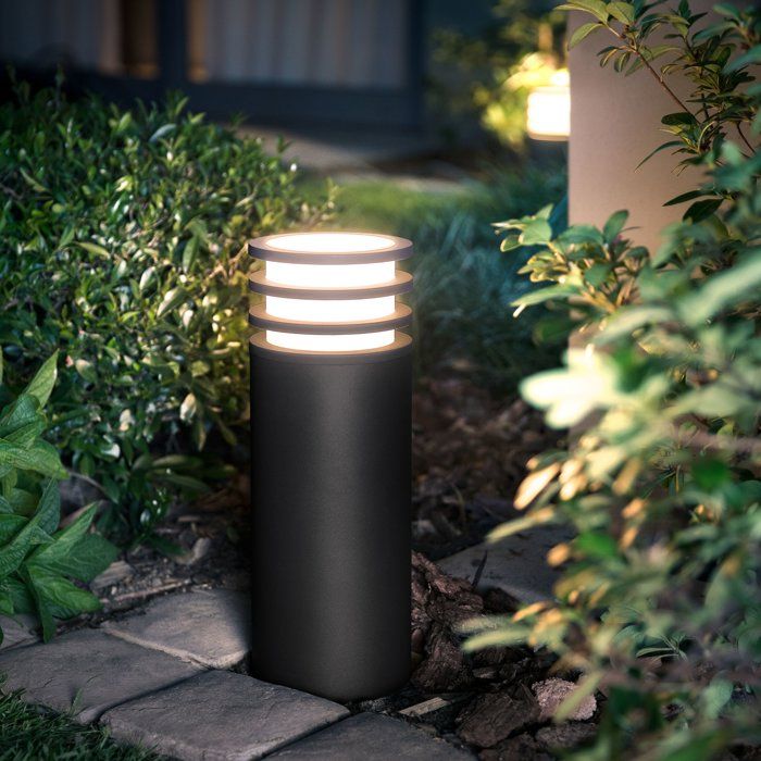 Lampada da terra - PHILIPS HUE - Lucca - Antracite - 1xA60 WCA - IP44