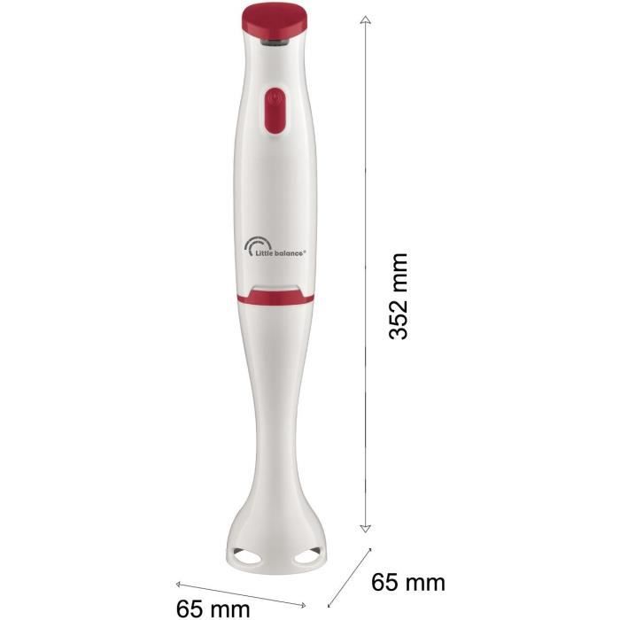 LITTLE BALANCE 8703 Easy Soup frullatore a immersione - zuppe, frullati, salse, composte - Antispruzzo