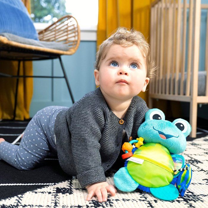 Peluche BABY EINSTEIN Ocean Explorers Neptune's Sensory Sidekick, dalla nascita