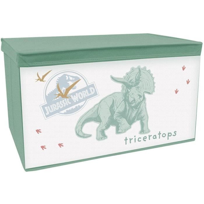 FUN HOUSE Cassa del giocattolo del dinosauro di Jurrasic World - Pieghevole - 55,5 x 34,5 x 34 cm - Per bambini