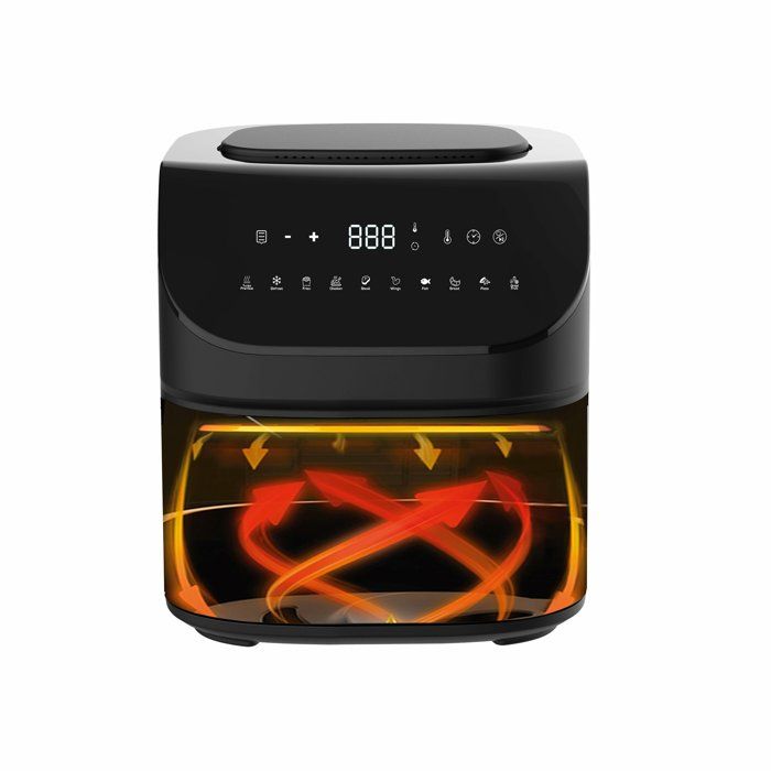 Friggitrice dietetica - LITTLE BALANCE - Crousty light XL - 7 L - 1600 W - 10 programmi - Nero