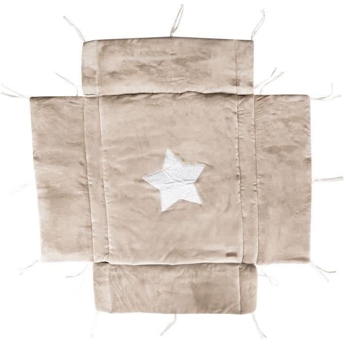 Tappetino per box Domiva - 75x95/100x100 cm - Reversibile - Ghiaia