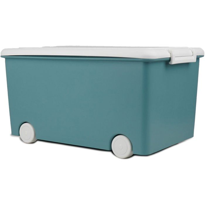 Baule portaoggetti - THERMOBABY - PLAYBOX - Medio - Verde azzurro