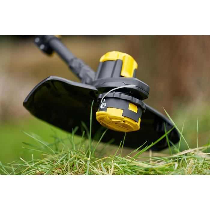STANLEY FATMAX - DECESPUGLIATORE BRUSHLESS 18V 33CM - Fornito con bobina, caricabatteria e batteria da 4AH