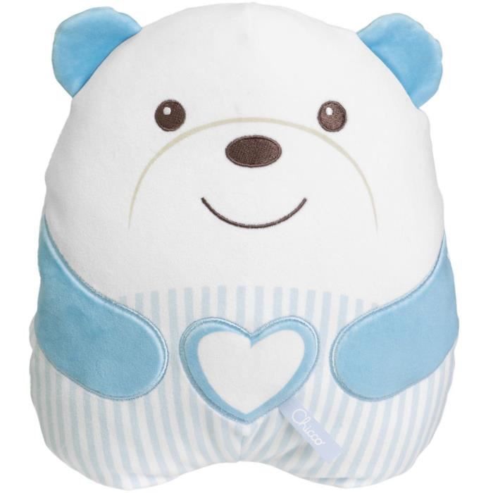 Orsetto di peluche morbido - CHICCO - Blu - Dalla nascita