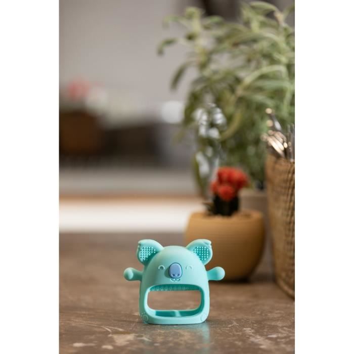 Guanti da dentizione - NUBY - Koala - Silicone - Blu
