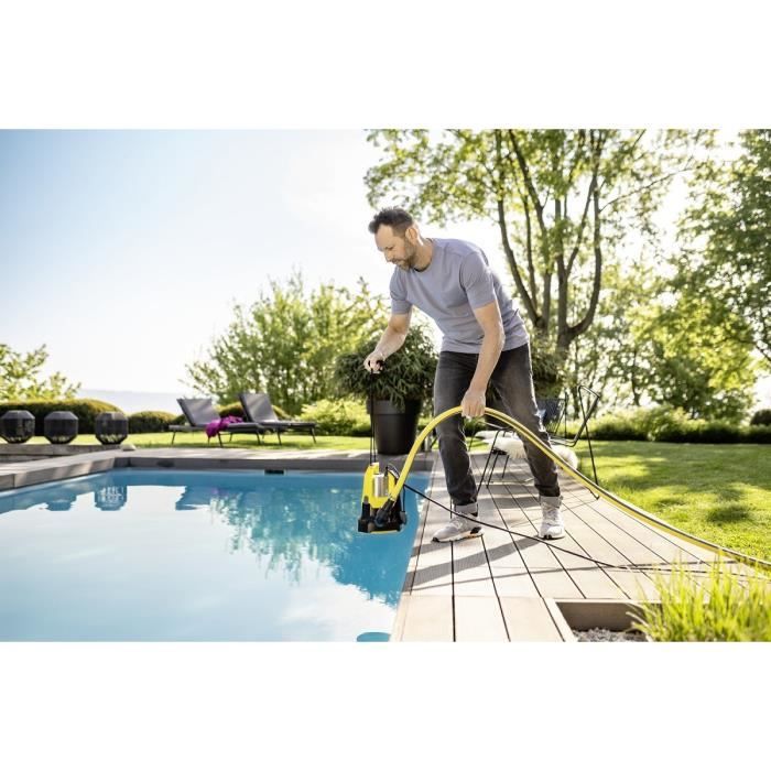 Pompe d'évacuation espagnole à niveau plat 17 000 - Eau légère - Karcher