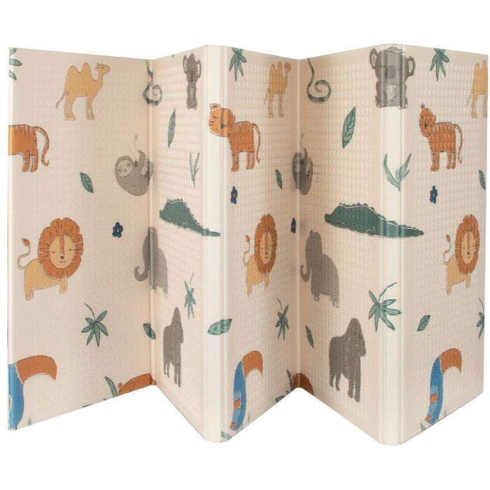 Alfombra de juego reversible - NUBY - 200 x 150 x 1 cm - Safari
