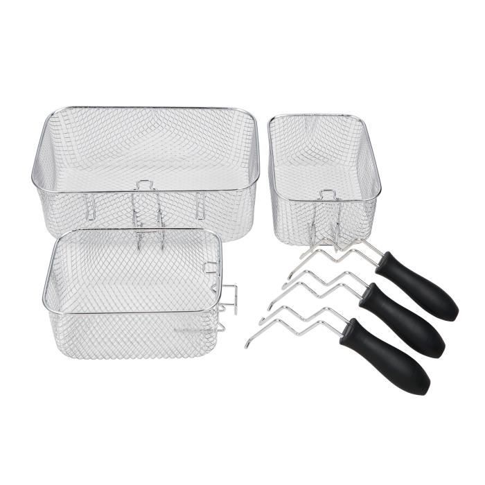 Friggitrice - CONTINENTAL EDISON - CEFR5IN3P - 5 L - 3 cestelli